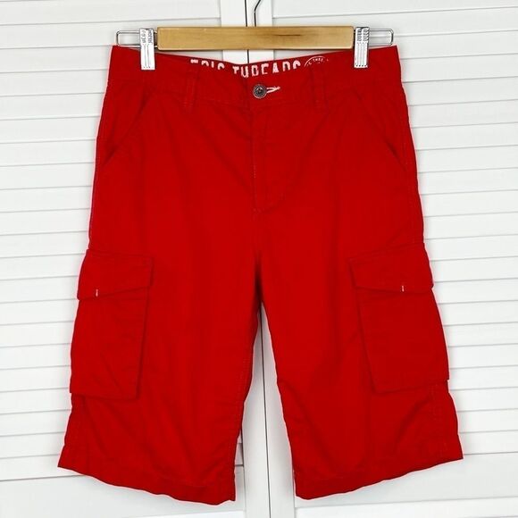 Epic Threads Boys Red Cargo Shorts | Size 12 - Picture 3 of 14